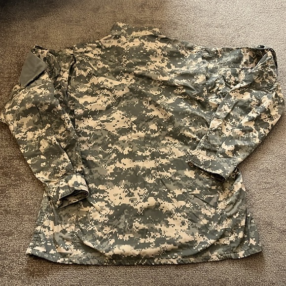 Army Combat Camouflage Men’s Uniform Jacket Size L and Pants Size M/L - Picture 11 of 14